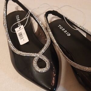 Torrid Black Rhinestone Embellished Women's Shoes